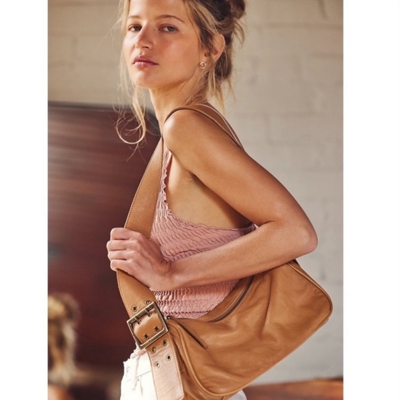 Free People Handbags - NWT Free People Leather Arm Candy Bag